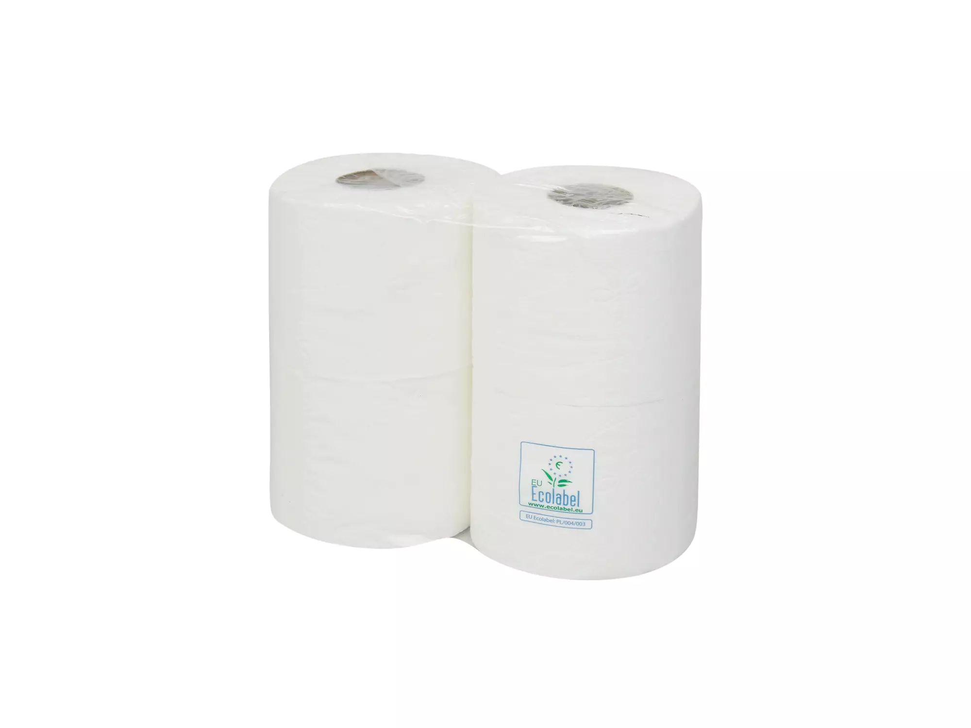 Ecolabel toiletpapier traditioneel cellulose 2 laags 400 vel 40 rollen - Afbeelding 3