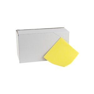 Reinigingsdoek non woven 50 stuks geel