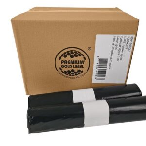 Afvalzakken Type Komo 60x80cm, T50, Zwart (20 rollen á 20 stuks)