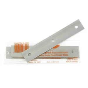 Champion schraper Ettore reserve messen rvs 10 stuks