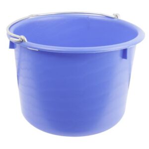 Glazenwassersemmer blauw 12 ltr.