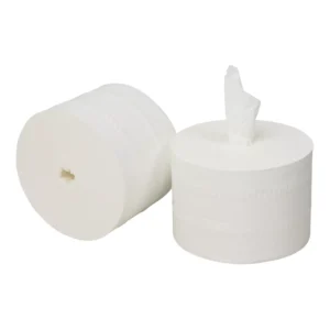 Toiletpapier zonder koker (coreless) cellulose