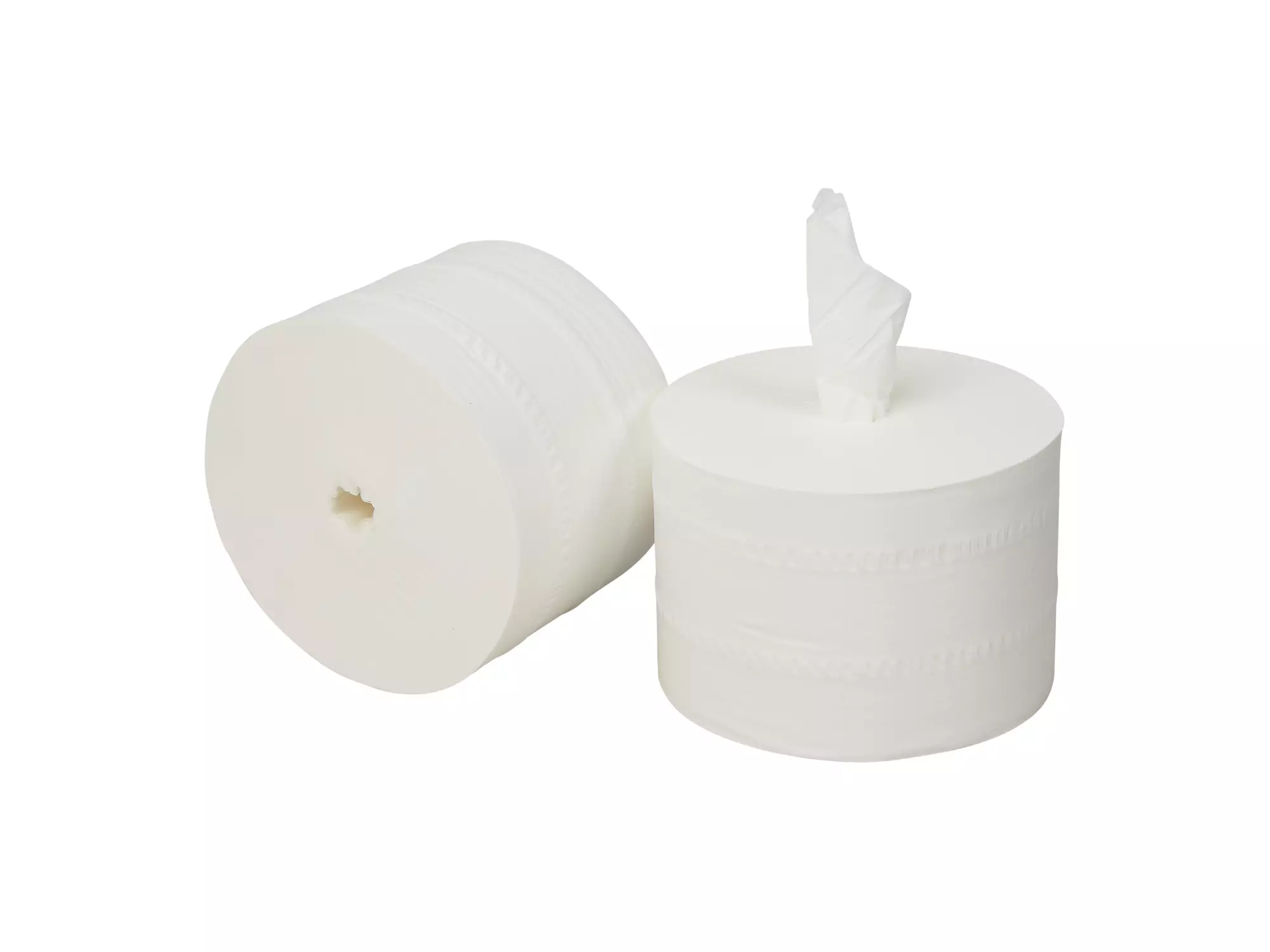 Toiletpapier zonder koker cellulose 2-laags 900 vel 36 rol 250202