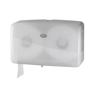 Toiletpapierdispenser Duo mini Jumbo PearlLine